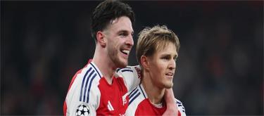 The prospect of advancing to the Champions League round of 16 is promising. Odegaard hopes Arsenal can maintain the top 8 position