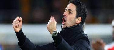 Arsenal boss Arteta praises players' spirit in the game