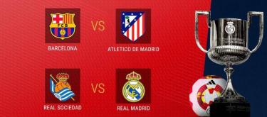 Barcelona to face Atletico Madrid again in Copa del Rey semi-final