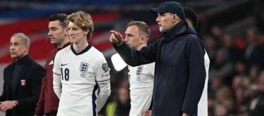 England national team coach Thomas Tuchel rated his players' performance as barely acceptable