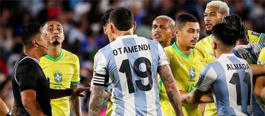 World Cup qualifiers - Enzo scored as Argentina beat Brazil 4-1
