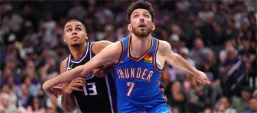 Oklahoma City Thunder defeated Sacramento Kings 121-105 to win 7 games in a row