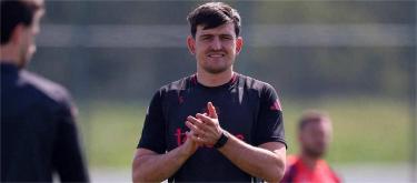 Maguire said he just wanted to keep calm and give his all to the team