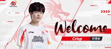 Crisp officially returns to WBG TapTap League of Legends