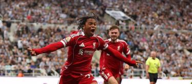 ◤Premier League◢ 16 year-old wonderkid Rio Ngumoha scores in injury time as Liverpool stunned 10-men Newcastle United with a late 2-3 away win..