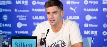 Lucas Boye hopes to integrate into the team as soon as possible and prove his ability on the field