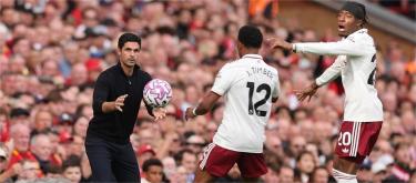 Despite the defeat to Liverpool, Arteta believes Arsenal have raised their game to a high level