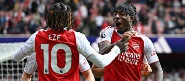 Arsenal winger Noni Madueke is looking for more firepower from his team's attacking line