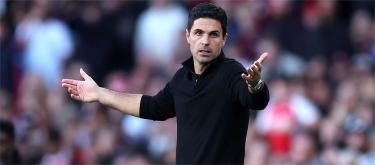 Arsenal draw with Manchester City Arteta believes the team is in control at all levels