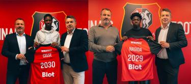 Rennes complete contract extension with youngsters Djaoui Cissé and Mahamadou Nagida..