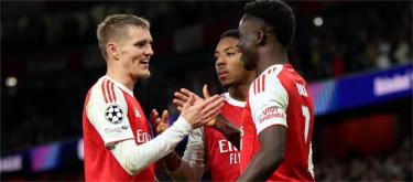 Champions League - Martinelli scores as Arsenal beat Olympiacos 2-0