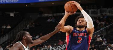 Cunningham scores 26 points as Bucks edge out Pistons 117-111