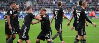 Bundesliga - Lennart Kahl scored again as Bayern Munich defeated Borussia Mönchengladbach 3-0