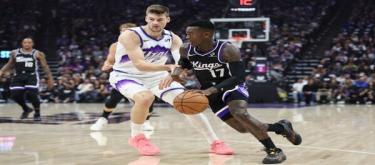 The Kings beat the Jazz 105-104, with Saric leading the charge and LaVine scoring 31 points.