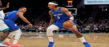 The Magic defeated the Hornets 123-107, with Ben Carter nearly achieving a triple-double.