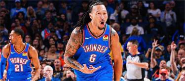 DeGnott believes that Jalin Williams' abilities provide the Thunder with more options.