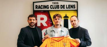 Lens completes contract extension with young France U21s international forward Anthony Bermont..
