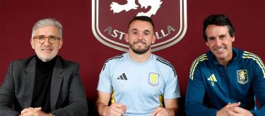 Aston Villa completes contract extension with club captain John McGinn..