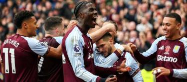 Aston Villa win six consecutive home games; Emery praises the team's performance.