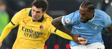 Italian Cup – AC Milan loses 0-1 to Lazio, failing to advance to the quarterfinals.