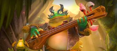 The support hero Largo officially debuted in Dota 2 version 7.40.