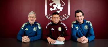 19-year-old Alisson joins Aston Villa wearing the number 47 jersey.
