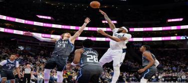 Lauri Markkanen contributed 33 points as the Jazz narrowly defeated the Mavericks 116-114.