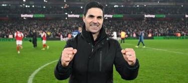 Arteta: This is the best reward for our years of hard work.