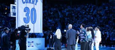 The Charlotte Hornets have officially retired Dell Curry's number 30 jersey.