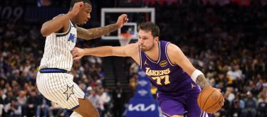 The Lakers have won nine straight games; Doncic believes team chemistry is key.