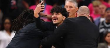 为与文班自拍两观众遭NBA全球终身禁赛