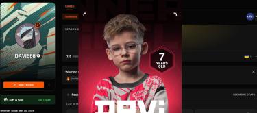 Counter Strike 2: 7-year-old INNER CIRCLE prodigy DAVI666 handed 6-year FACE IT ban for violating the minimum age requirement to be registered as professional esports player..
