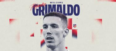 Atlético Madrid officially announce the signing of Bayer Leverkusen's Spain international left wing-back Alejandro Grimaldo..