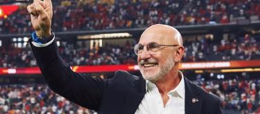Spain's advancement to the World Cup final has pleased De la Fuente with the players' character.