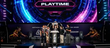 Peruvian team PlayTime wins the Dota 2 title at the 2026 Astana Future Games.