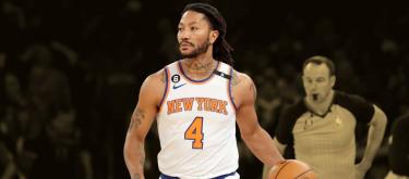Former Knicks star Derrick Rose congratulates the team on winning its first championship in half a century.