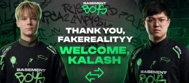 BASEMENT BOYS officially announced that rifleman fakerealityy has been demoted, and his position will be taken over by kAlash.