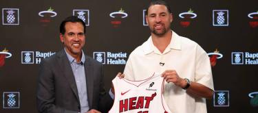 Four-time NBA champion Klay Thompson embarks on a new journey with the Heat.