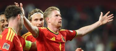 UEFA Nations League – De Bruyne scores twice as Belgium easily defeats Türkiye 3-0 at home.