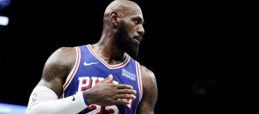 LeBron James said he really enjoys being with his teammates.