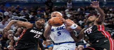 Benjamin Bankel scored 24 points, leading the Magic to a 136-115 victory over the Heat.
