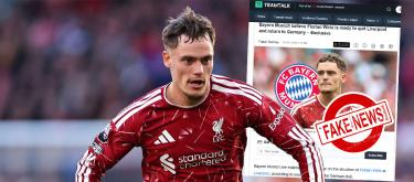 Bayern Munich president Herbert Hainer dismissed reports claiming that claiming that the club is planning to "rescue" Florian Wirtz from Liverpool during the January transfer window as untru