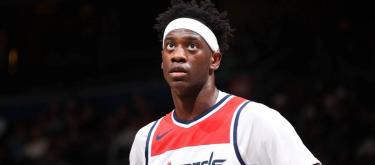 Wizards' number one draft pick AJ Dibanza misses season opener with ankle sprain.