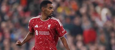 Isak is happy that Liverpool kept a clean sheet.