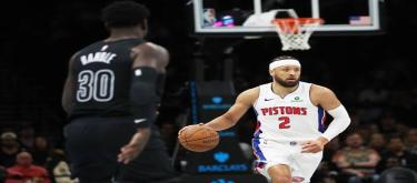 Cunningham's 20 points helped the Pistons defeat the Nets 110-94.